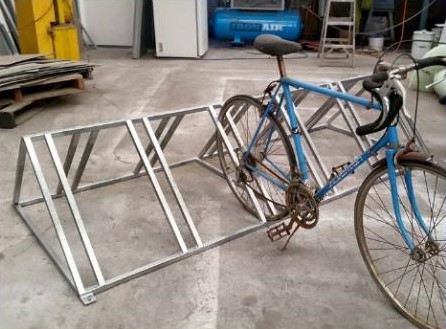 Bicycle Rack with Bike